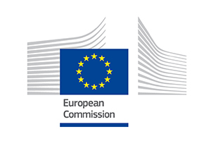 European Commission Logotipo de la Comisión Europea – European Commission logo, partner in research and innovation programmes.